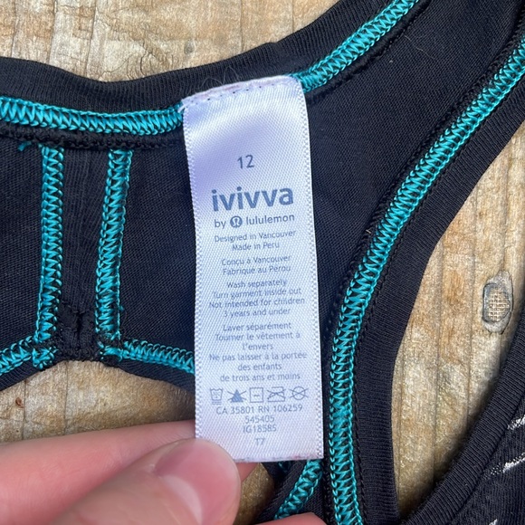 Ivivva kids tank top size 14 - Picture 2 of 5